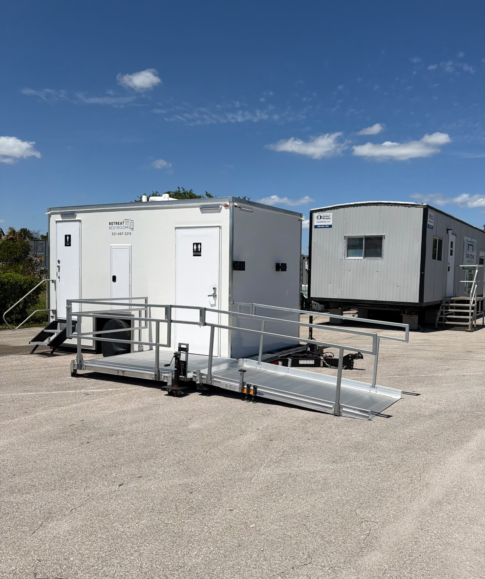 ADA +2 Restroom rental unit
